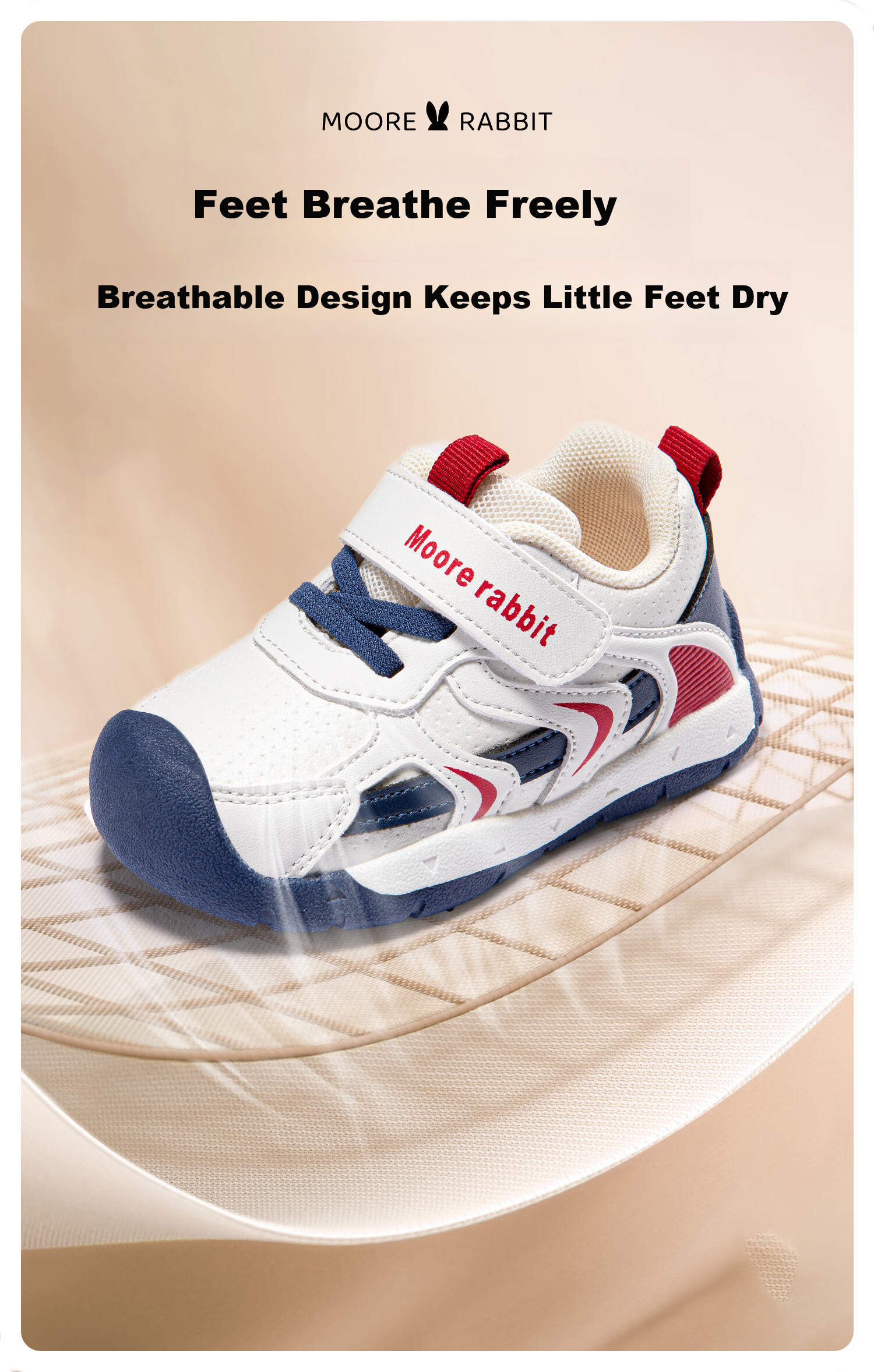Moertu Children's Spring And Autumn New Style Soft-Soled Walking Shoes, Boys' Steady Shoes, Girls' Cartoon Shoes, Waterproof Anti-Kick Shoes 3
