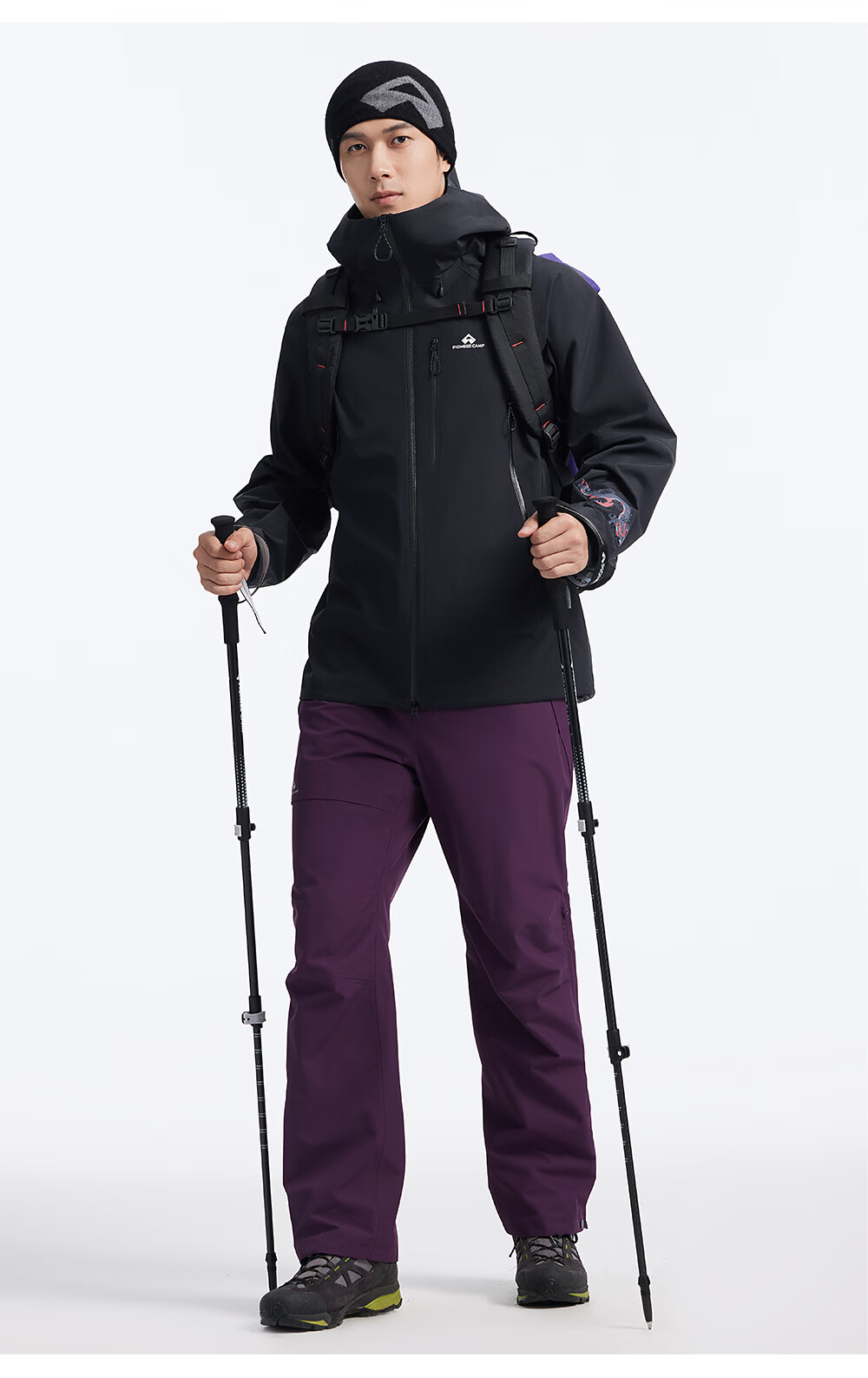 Toread Jin Yi Wei Three-Pocket Men's Softshell Jacket Summer Casual Outdoor Windproof Waterproof Hiking Mountaineering Coat 36