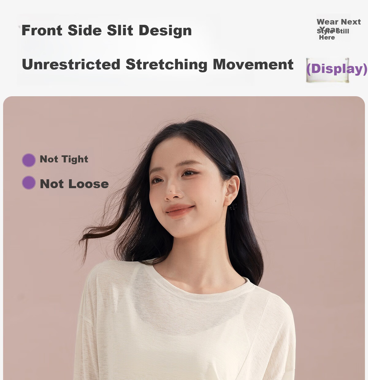 361° Women's Yoga Top Lightweight Loose Breathable Long Sleeve Pullover Professional Pilates Training Fitness Wear 3