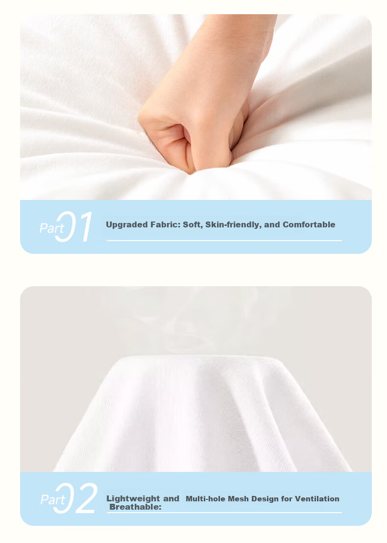 Qihaiqiu Disposable 4-Piece Bedding Set Thickened Disposable Bed Sheet and Duvet Cover Portable Hotel Double Travel Business Trip 9