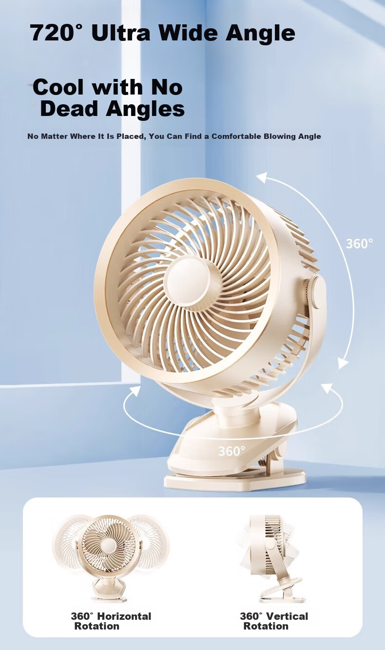 Kumeng Desktop Mini Turbo USB Air Circulation Fan for Dormitory, Student Desk, Office, and Home Use 27