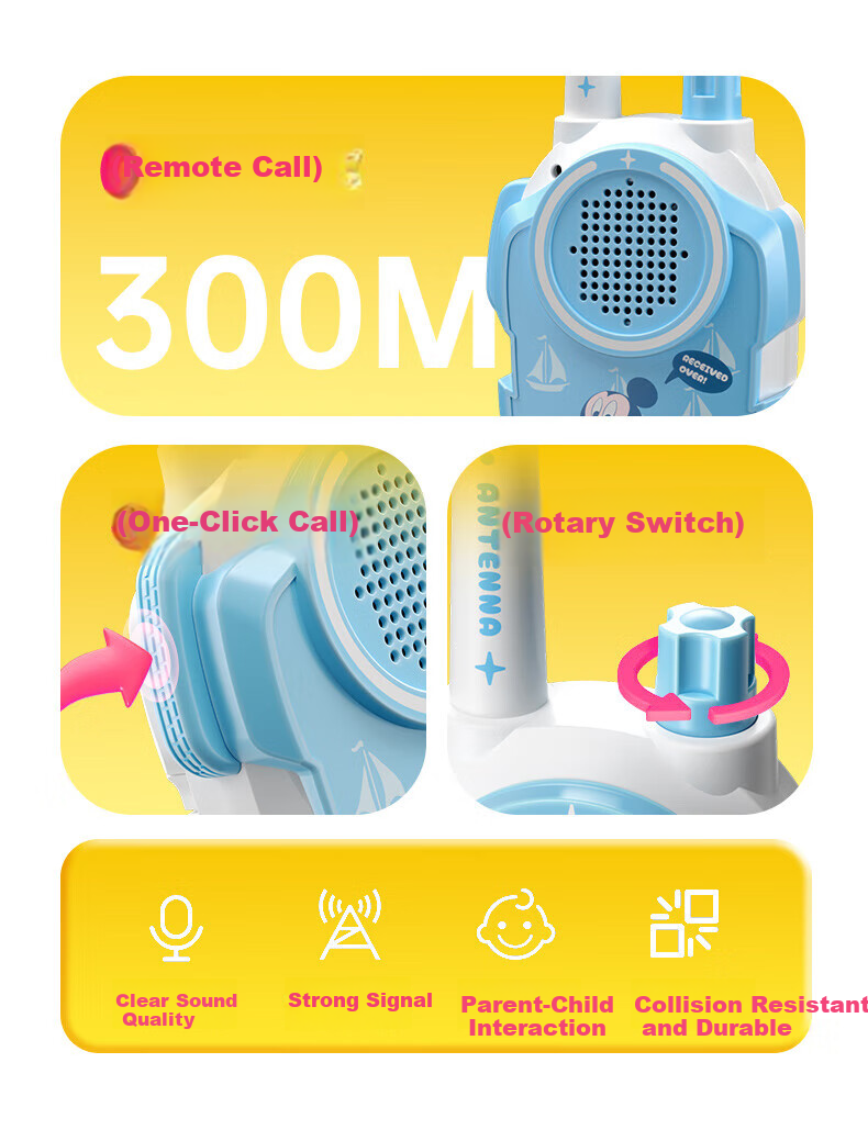 Disney Kids Instant Camera 64GB Color Printing Educational Toy Camera Photo Video Recording Back-to-School Gift 2
