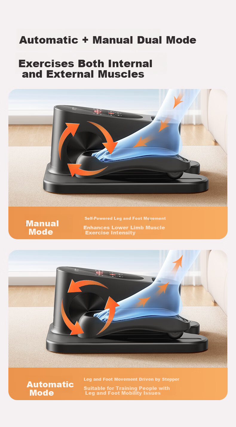 VTT Germany Electric Walking Treadmill Stroke Hemiplegia Rehabilitation Elliptical Machine Home Leg Health Stepper 15