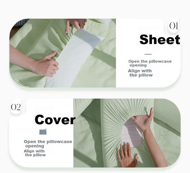 JAJALIN Disposable Pillowcases Travel Pillow Covers Double Train Sleeper Single Hotel Bedding Pillowcase 6-Pack 4