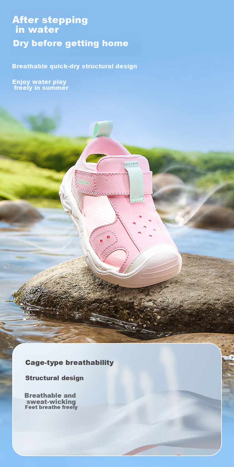 BALABALA [BalaOne] Children's Shoes, Kids' Steady Walking Shoes for Boys And Girls, Summer Sandals 2026 7