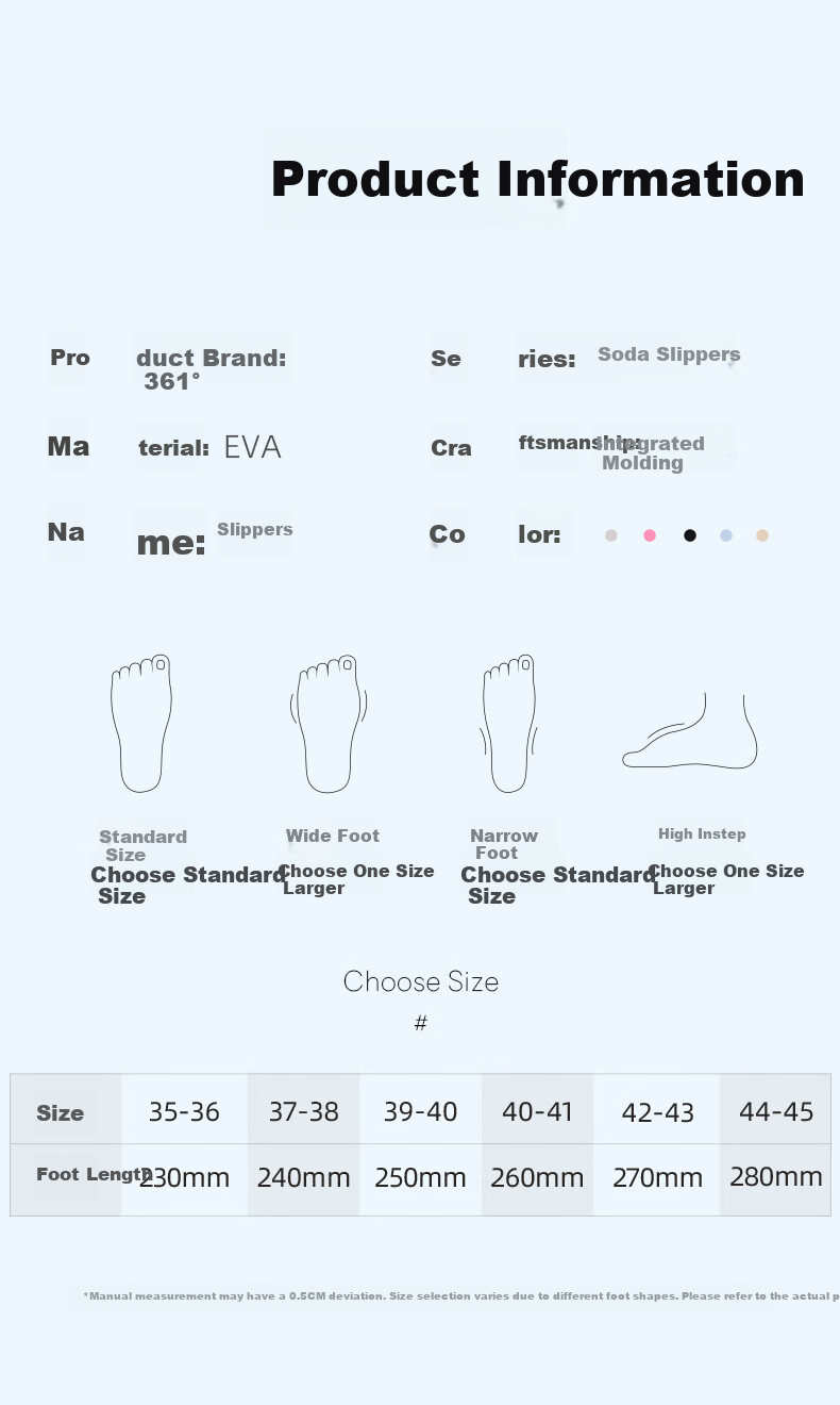 361° Soda Men's Slippers 2026 New Summer Lightweight Soft Sole Casual Home Shoes EVA One-Piece Molded Sandals 13