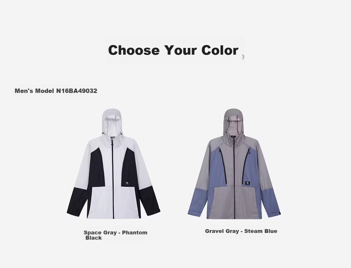 CAMEL Outdoor Sun Protection Jacket 2026 Spring Summer New Men's Breathable UV Protection Water-Repellent Sports Coat 9032 19