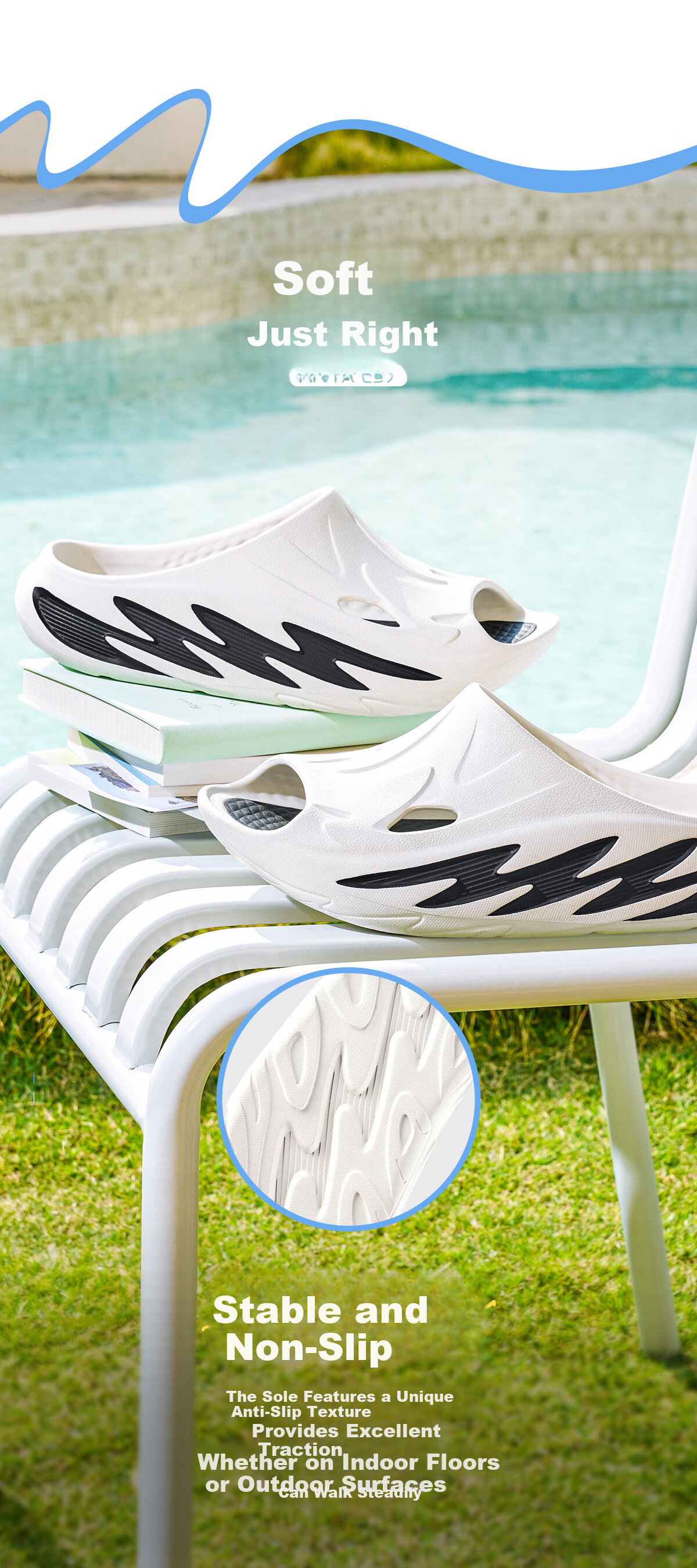 Anta C37 Sports Slippers | Summer Shock-Absorbing Non-Slip Basketball Slippers Outdoor Beach Shoes Comfortable Casual Sandals for Men 4