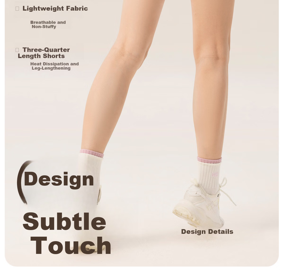 361° Women's Summer Thin Yoga Shorts Three-Quarter Yoga Pants Cycling Fitness Sports Shorts for Women 4