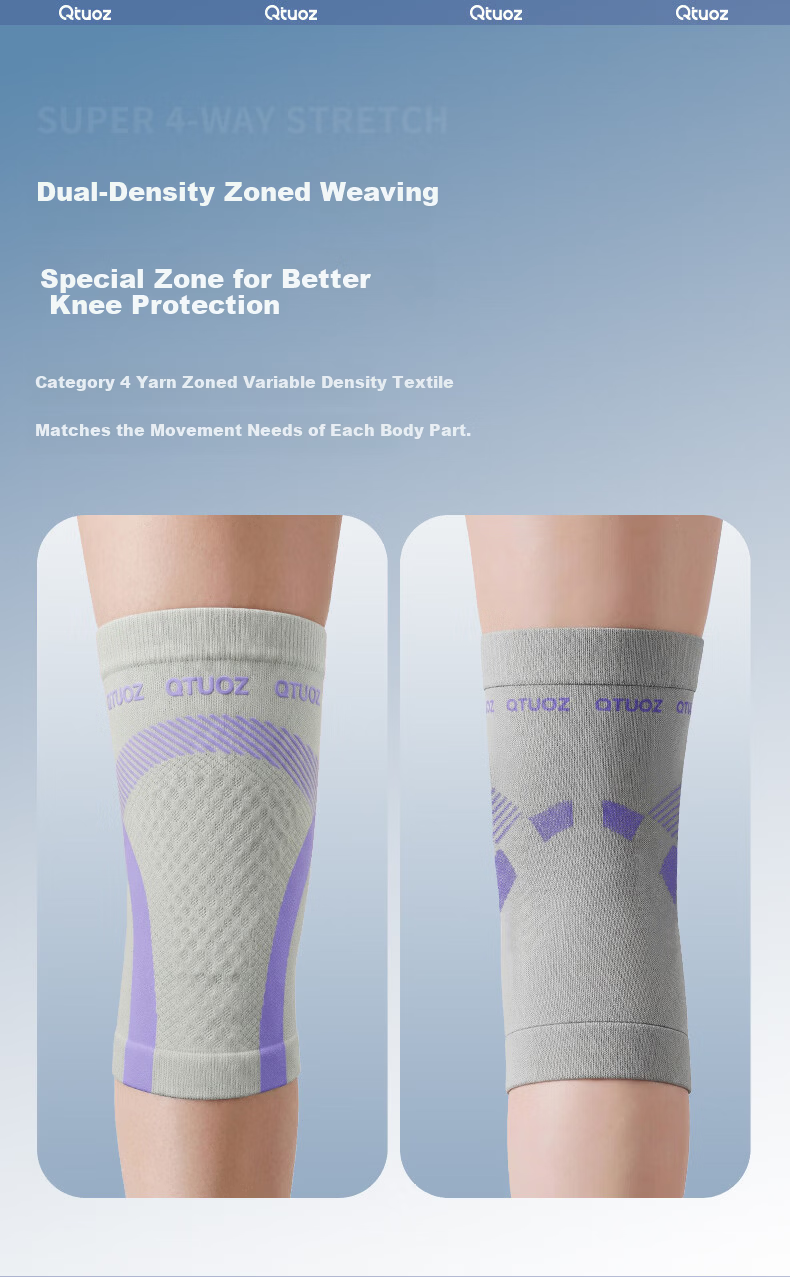Qituozhe Silk Knee Brace Summer Thin Sports Protective Medical Knee Sleeve for Men and Women Meniscus Injury Recovery 16