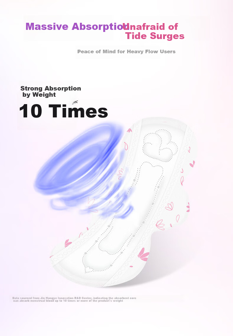 EVENLY Organic Cotton Sanitary Napkins, Breathable Day And Night Use, 290mm, 7 Pieces * 4 Packs, Sold by JD, Menstrual Pads 8