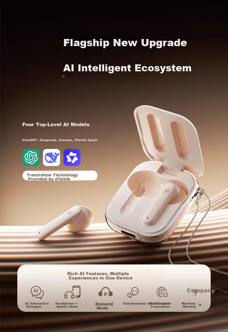 Soaiy MC6 Bluetooth Clip-On Wireless Earphones Long Battery Life Universal for Huawei Apple 2026 New Model 1