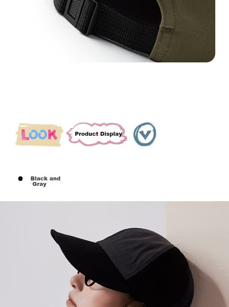Lagur Couple Edition "Black Gray Yamamoto Style" 100% Cotton Duckbill Baseball Cap Sun Hat Face Slimming Firebrick Red 14