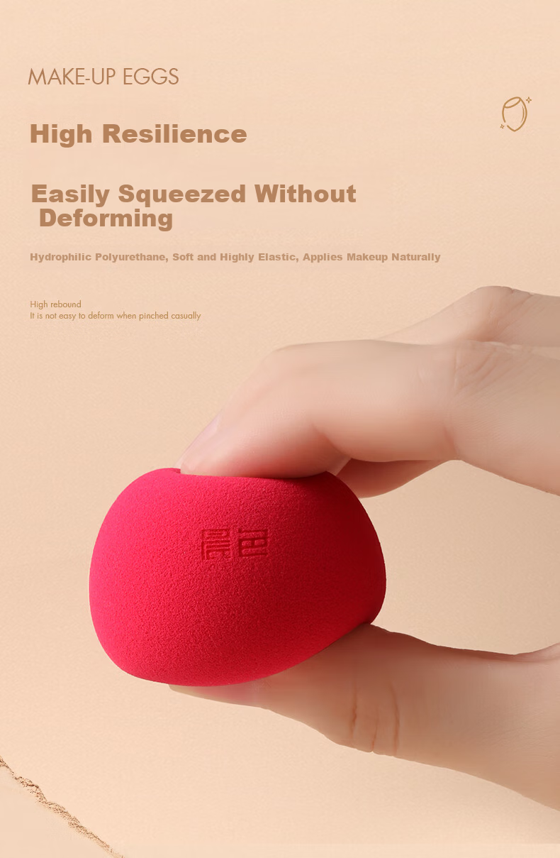 Chense Double-Sided Facial Cleansing Brush, Soft Silicone Face Scrubber, Pore Cleaner, Manual Massage Brush 5