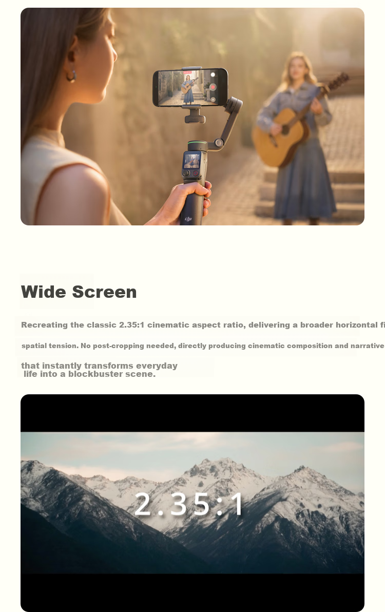 DJI Osmo Mobile 8P Smartphone Gimbal Stabilizer Handheld Remote Control Selfie 360 Tracking Vlog Tool AI Tracking Module Kit New Arrival 14