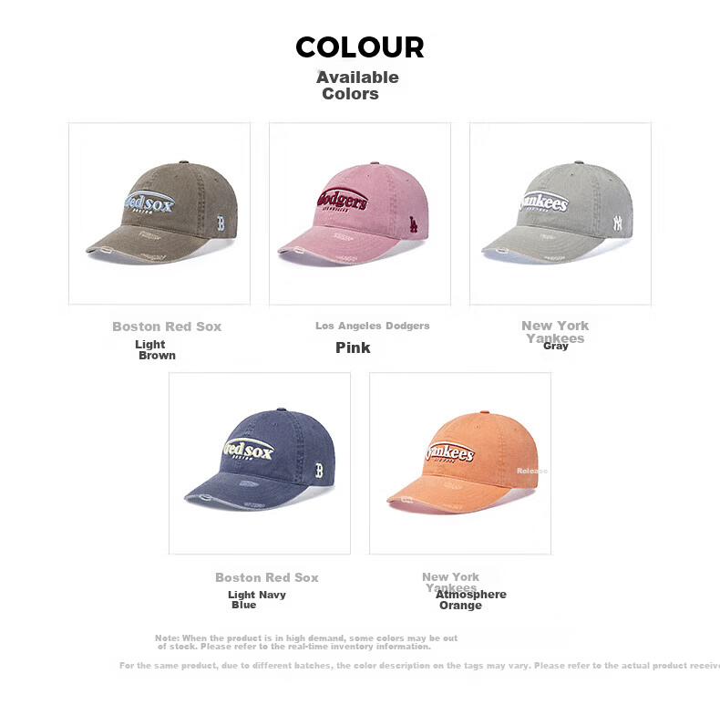 MLB Unisex Couple Trendy Soft Top Baseball Cap 26 Styles [520] 3ACPV106N-50ORN 5