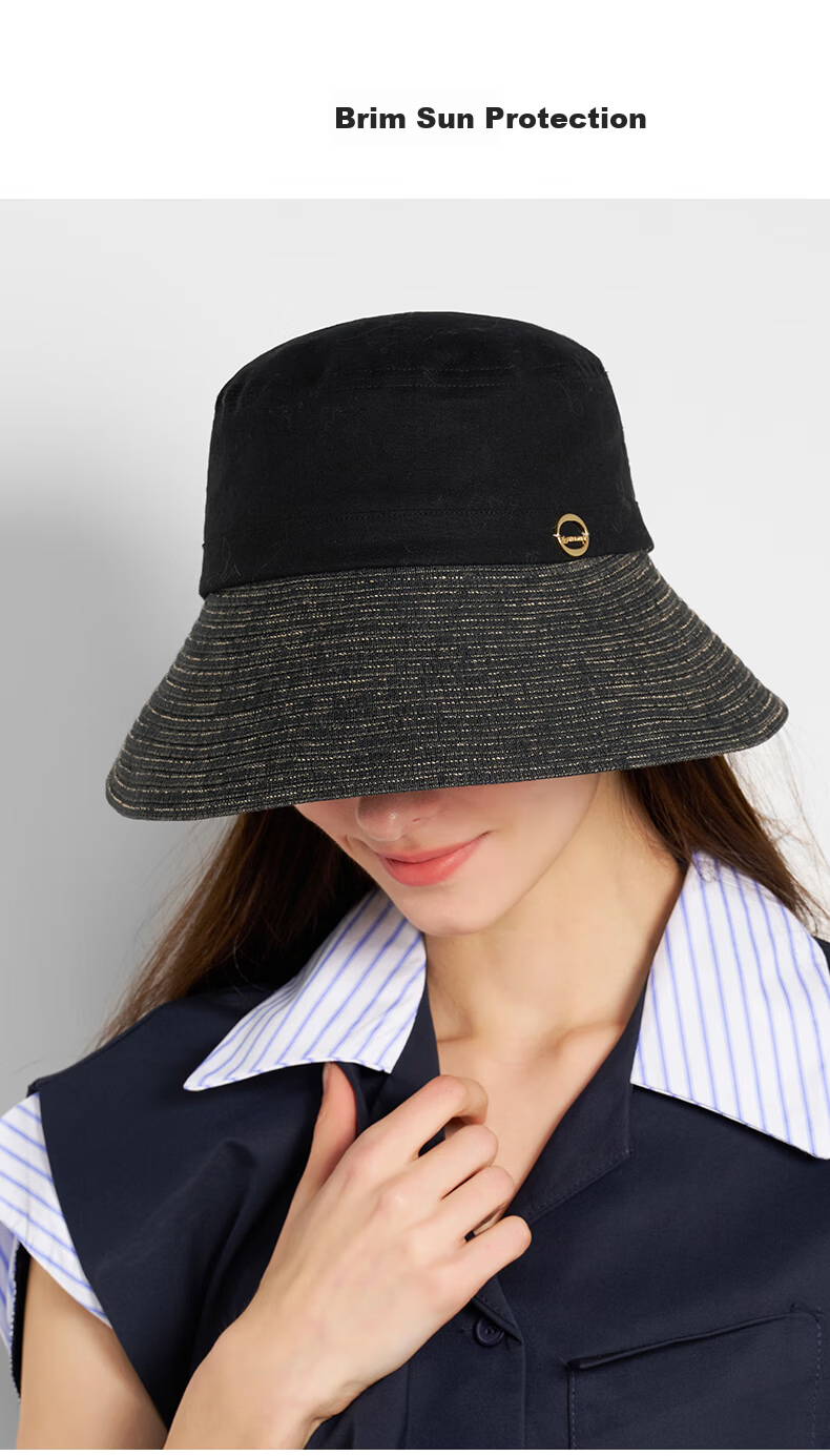 Kenmont Women's Spring Summer Foldable Casual Versatile UV Protection Breathable Bucket Hat 6244 4