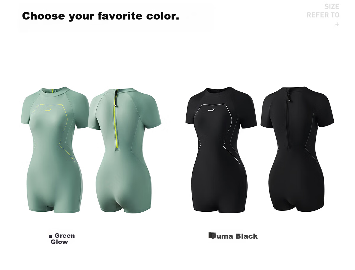 PUMA Women's One-Piece Swimsuit UV Protection Slimming Tankini Swimwear for Pool and Spa 16