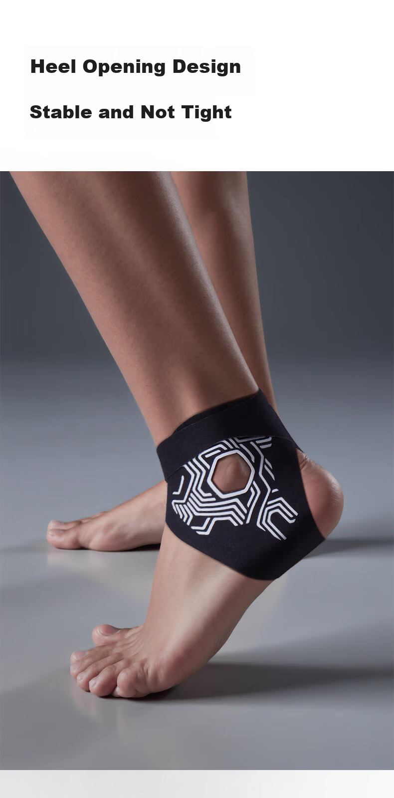 NAILEKESI N Sports Ankle Brace Ligament Injury Ankle Support Joint Stabilizer Sprain Basketball Ankle Sleeve Summer Thin Version 6