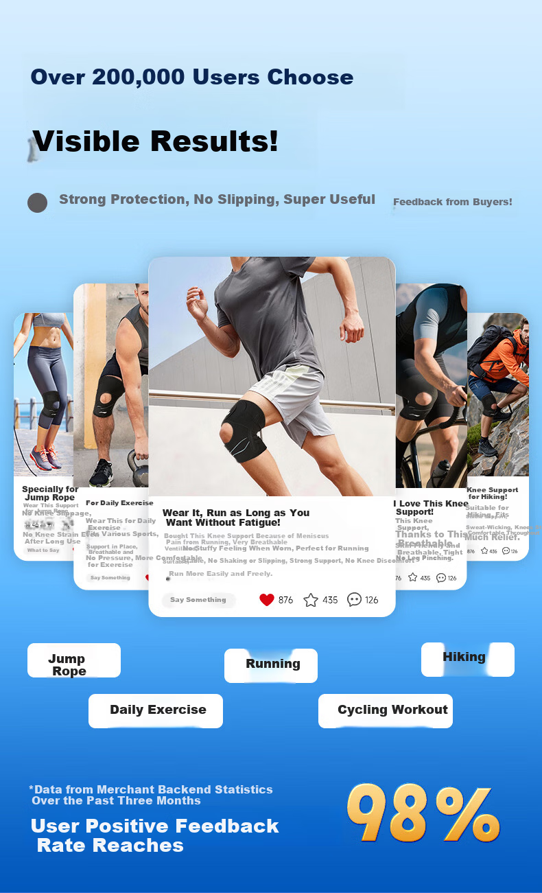Li-Ning Knee Pads Summer Lightweight Protective Meniscus Injury Prevention Unisex Arthritis Support for Mountaineering Basketball Badminton Running 2