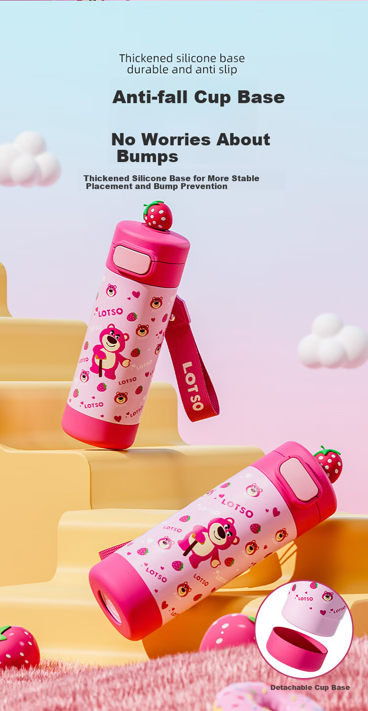 Disney Kids Insulated 316 Stainless Steel Water Bottle Large Capacity Student Sports Car Travel Birthday Gift 4