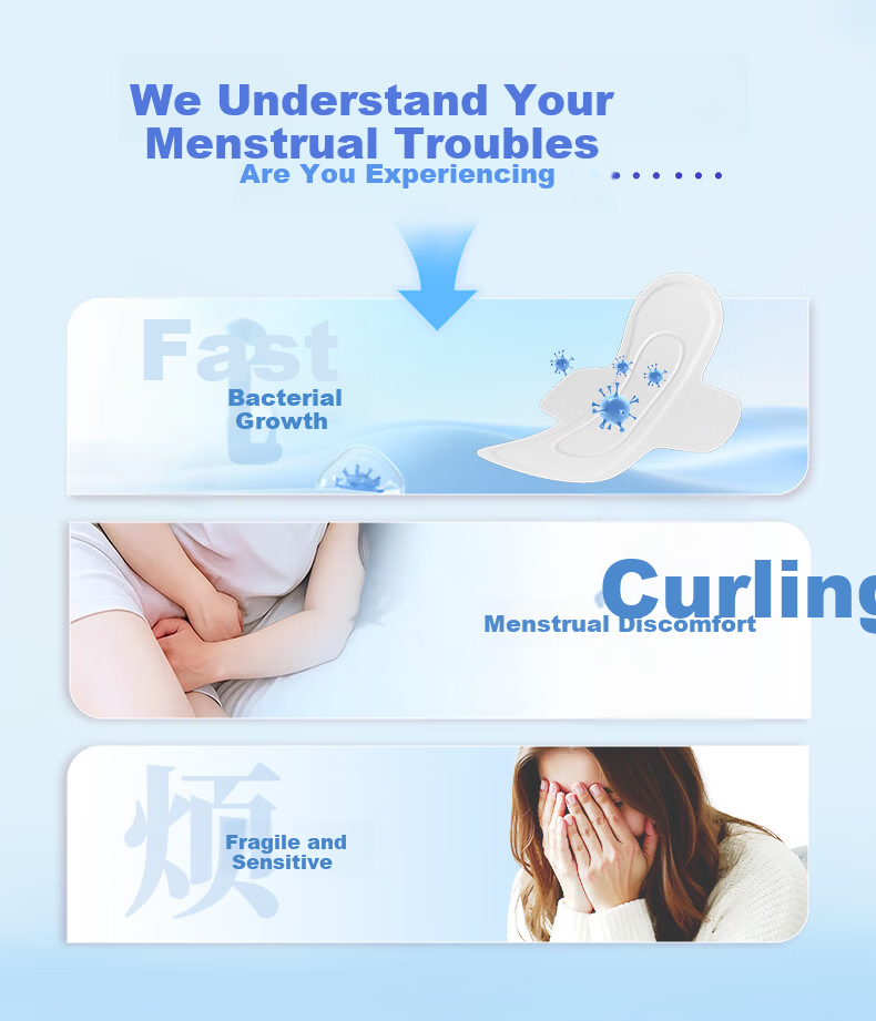 Qianjin Jingya Pure Cotton Breathable Day and Night Sanitary Napkin Combo Pack 11 Packs 74 Pieces JD Self-operated Menstrual Pads 2