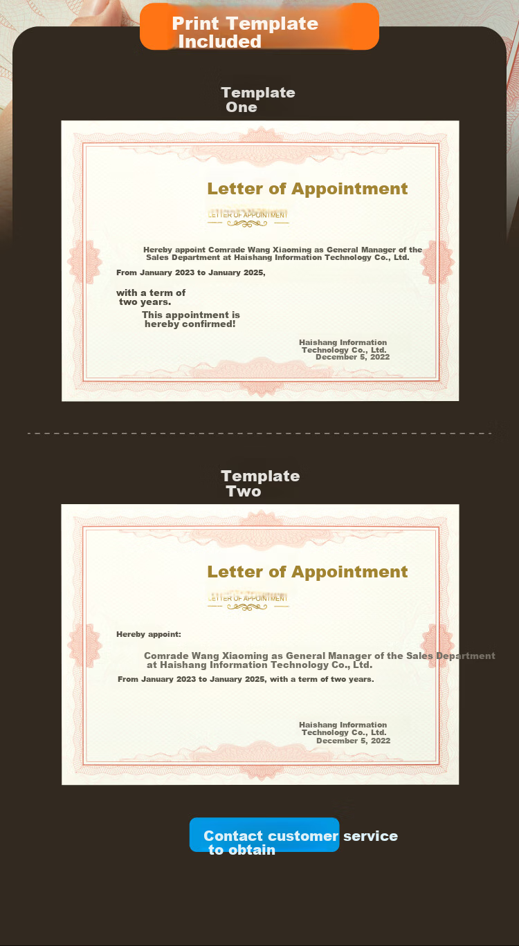 DSB (Disbi) 12K Appointment Certificate Cover Company Employee Award Certificate Glossy Medal Style 1 Book (Includes 2 Inner Pages) 051032 5