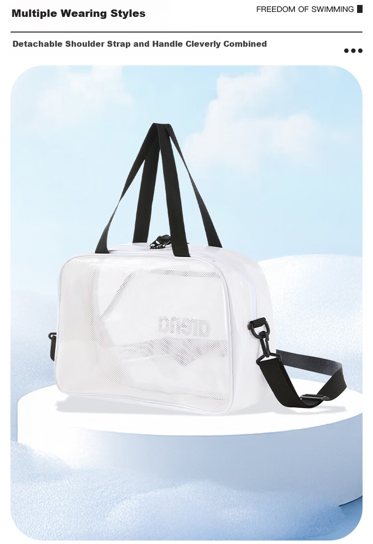Arena Lightweight Multi-Compartment Water-Resistant Casual Sports Swimming Gym Large Capacity Crossbody Bag with Wet and Dry Separation 5