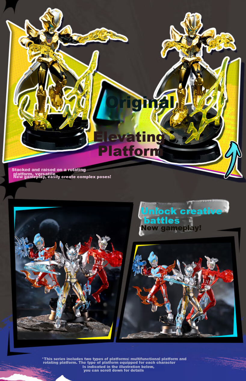 QiJi Ultraman Building Block Figure ZERO Infinite Edition Series 3 Single Box Assembly Toy Birthday Gift for Boys 5