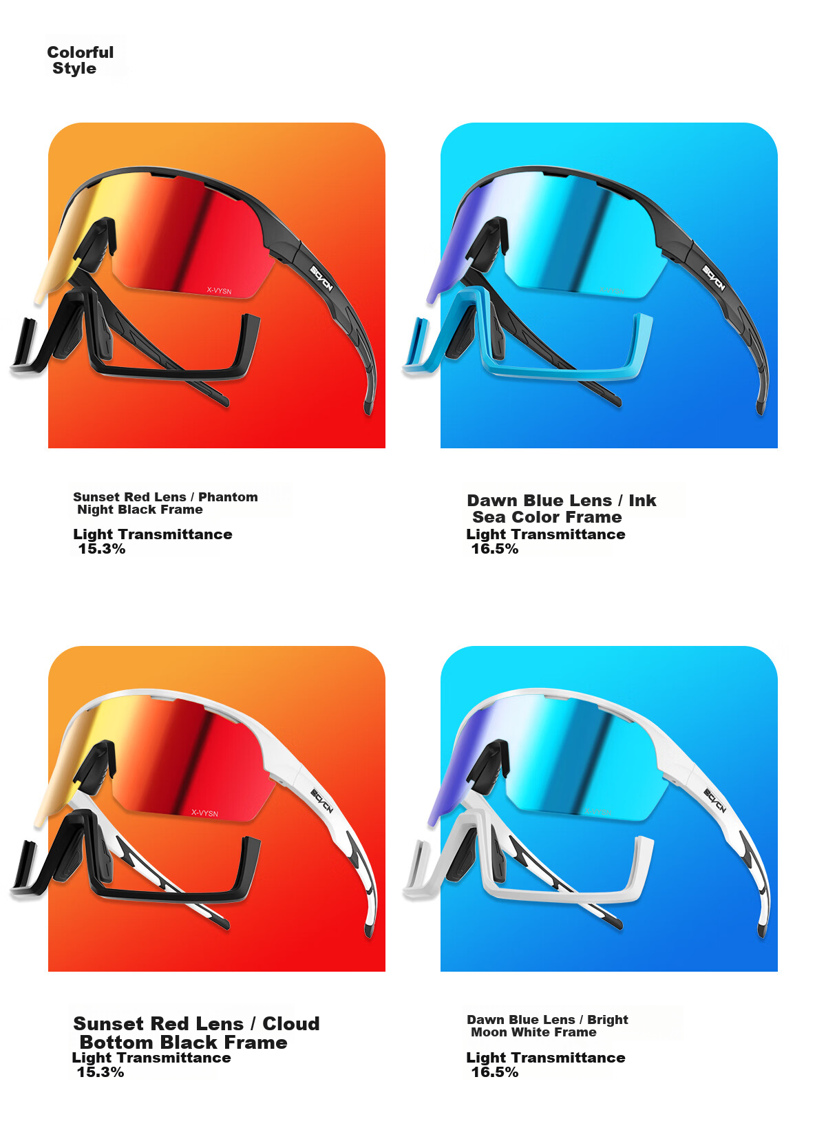 SCVCN Climbing Goggles, Windproof, Sandproof, UV Protection Sunglasses for Men And Women, Sports Cycling Glasses 16