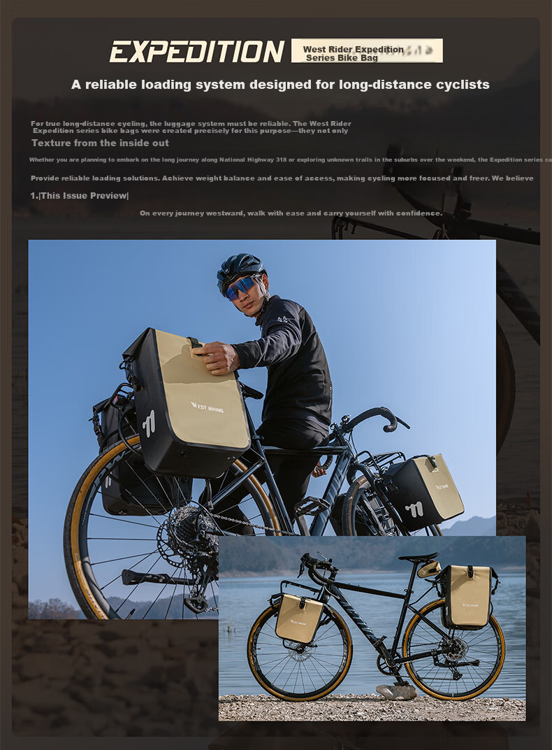 Xiqizhe Bicycle Saddle Bag Magnetic Quick-Release Storage Bag for Mountain and Road Bikes 3