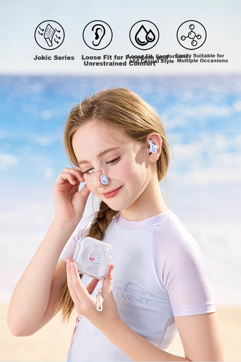 Disney Kids Swimming Nose Clip and Earplugs Waterproof Anti-Choking Professional Swimming Bathing D95650 Black 6
