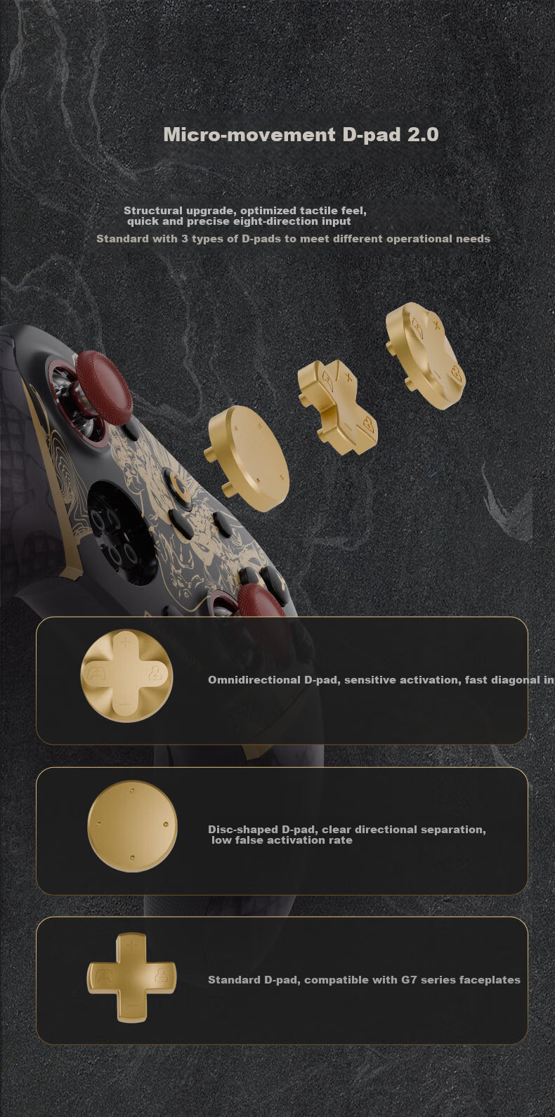 GAMESIR Tianwangxing Renwang 3 Co-Branded G7pro Game Controller, 8000Hz Polling Rate, 8K Wireless Switch 2 Bluetooth PC Steam Mobile Android Apex Horizo 7