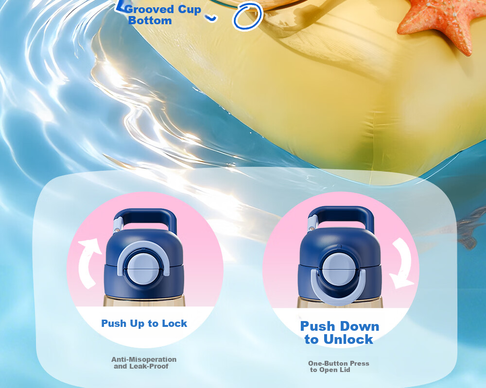 Fuguang Children's PPSU Straw Water Bottle Portable High-Temperature Resistant Plastic Cup for Kids Students Summer Pregnant Women 19