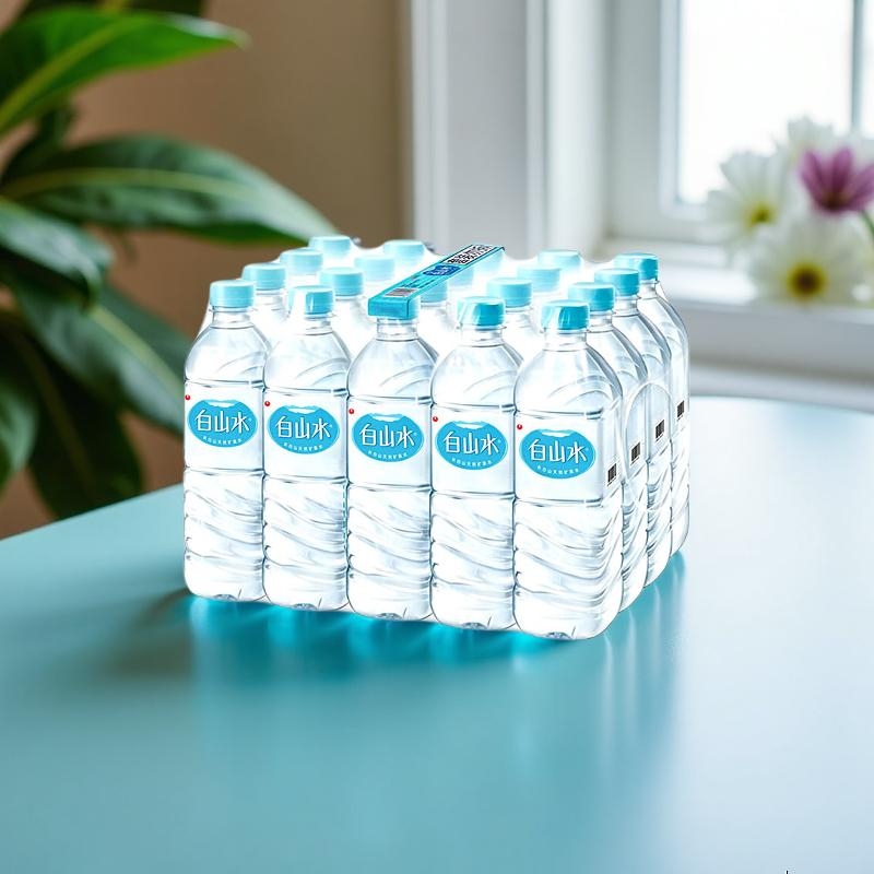 白山水 长白山天然火山矿泉水500ml*20瓶 农心饮用水整箱装适宜泡茶春茶