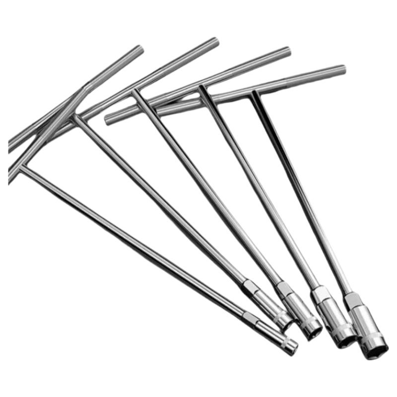Jingkai T-Handle Hex Socket Wrench Extended T-Shaped Multi-Functional Repair Wrench Set for Cars and Motorcycles