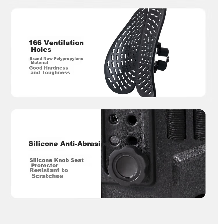Yuzhaolin Ergonomic Lumbar Support Office Chair Backrest Long Sitting Waist Protector Car Lumbar Cushion Support Pad 13