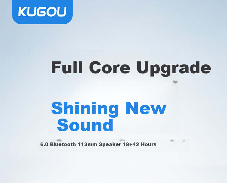 KUGOU M23 Bluetooth 6.0 Earphones Semi-In-Ear Wireless Music Gaming Low Latency Long Battery Life Noise Cancelling Compatible with Huawei Apple Xiaomi Men 2
