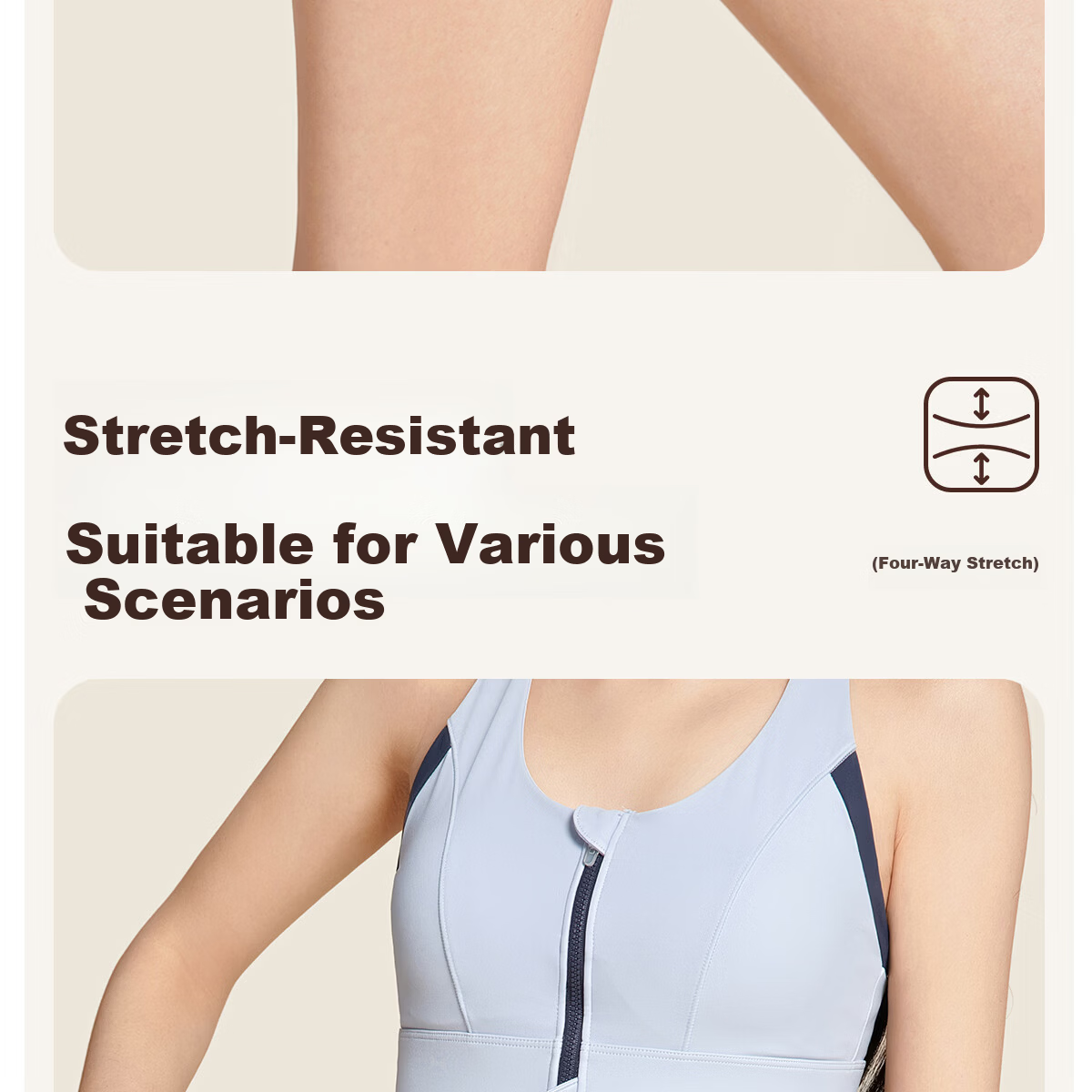 361° Women's Three-Quarter Yoga Pants Summer High-Waist Seamless Butt-Lifting Sports Shorts Fitness Five-Point Cycling Pants 7