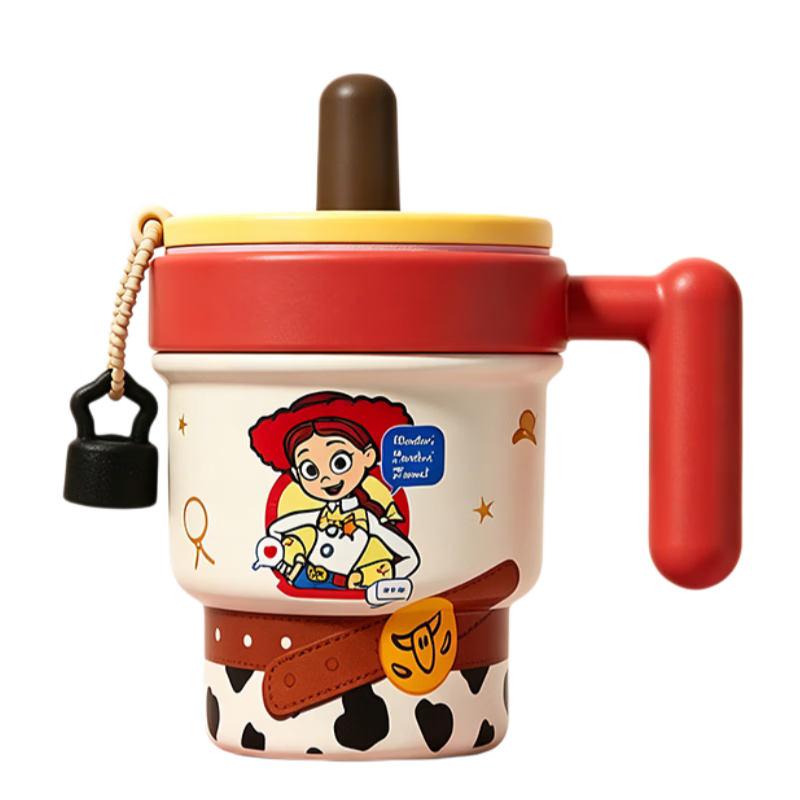 Disney Toy Story Girls Straw Insulated Tumbler Stainless Steel Large Capacity Cup