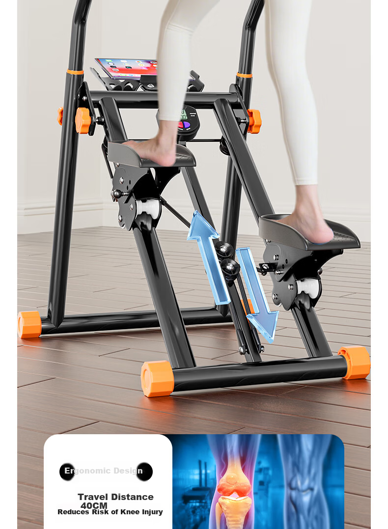 HUAYA Multifunctional Stair Climber Home Silent Foldable Stepper Stair Climbing Fitness Equipment 8