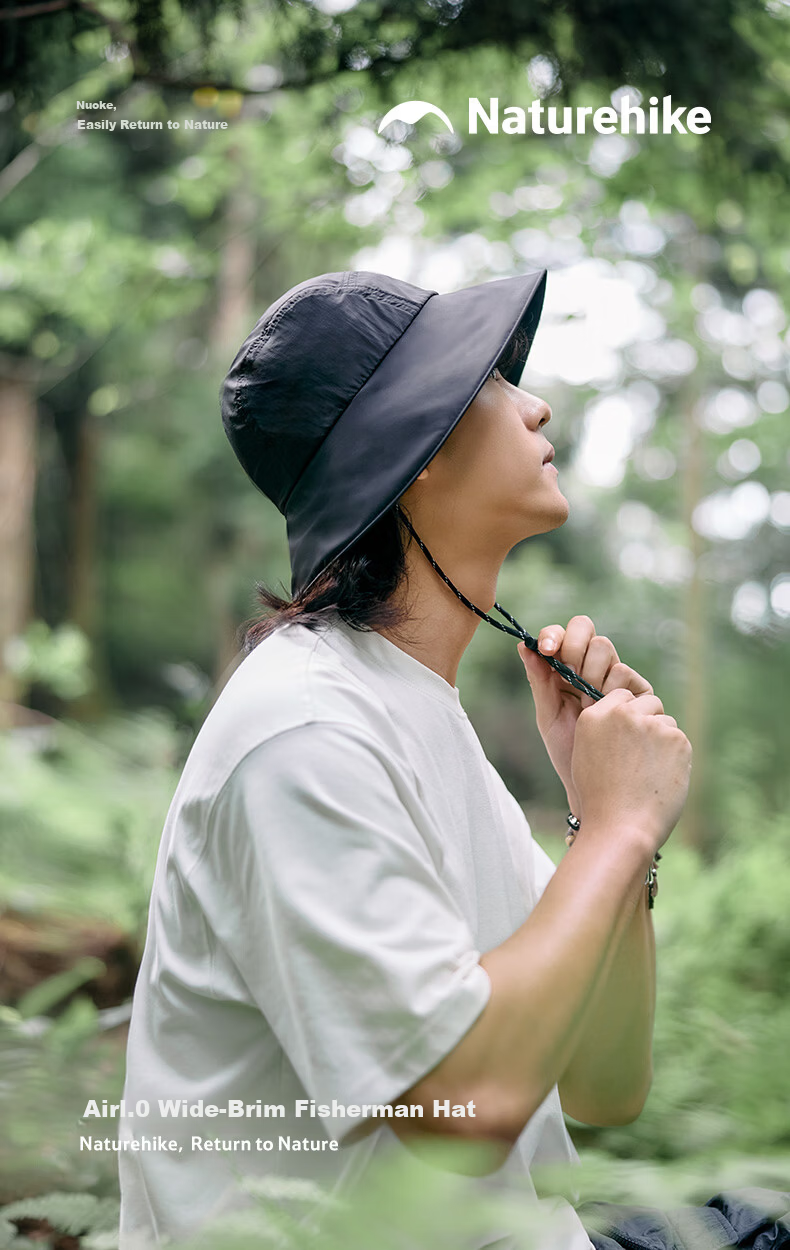 Naturehike Outdoor Lightweight Hiking Fisherman Hat Summer Sun Protection Cap for Men and Women 1