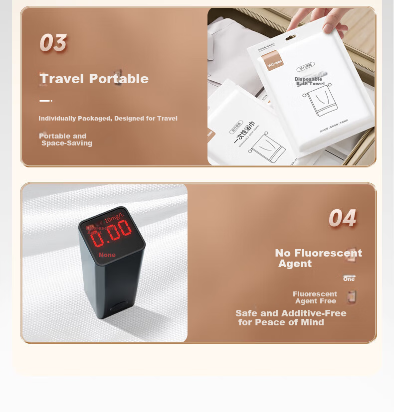 Baicaoyuan Disposable Toilet Seat Covers Full Coverage 7A Antibacterial Extra Large Thickened Individually Packaged Travel Supplies 10 Pieces 4