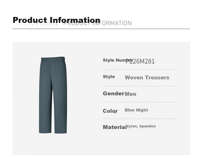 Skechers Flash-Dry Pants | Men's Loose Quick-Dry Moisture-Wicking Casual Sports Long Pants P226M281 12