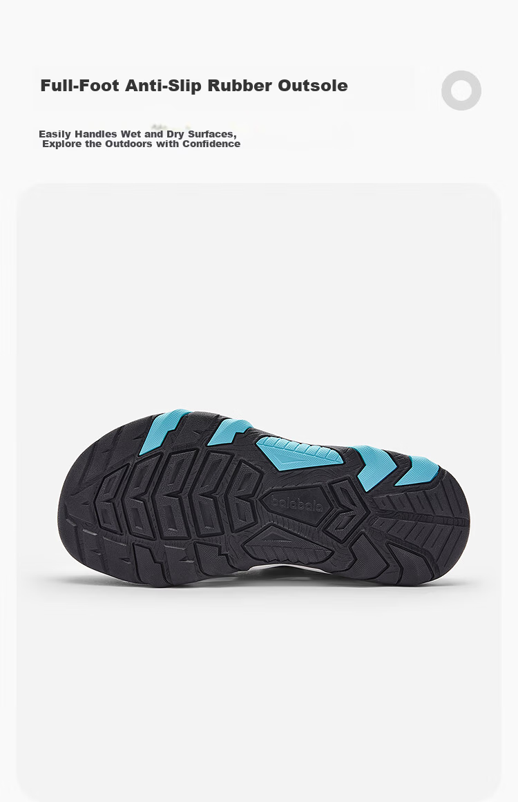 Balabala Boys' Sports Breathable Sandals Summer New Shoes [Mall Same Style] 2