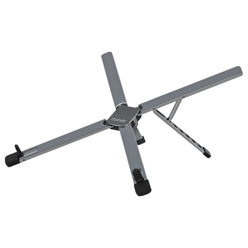 Founder FX-3 Portable Laptop Stand X-Type Adjustable Foldable Stand Compatible with Lenovo Xiaoxin/Legion/Apple Laptops Widened and Thickened