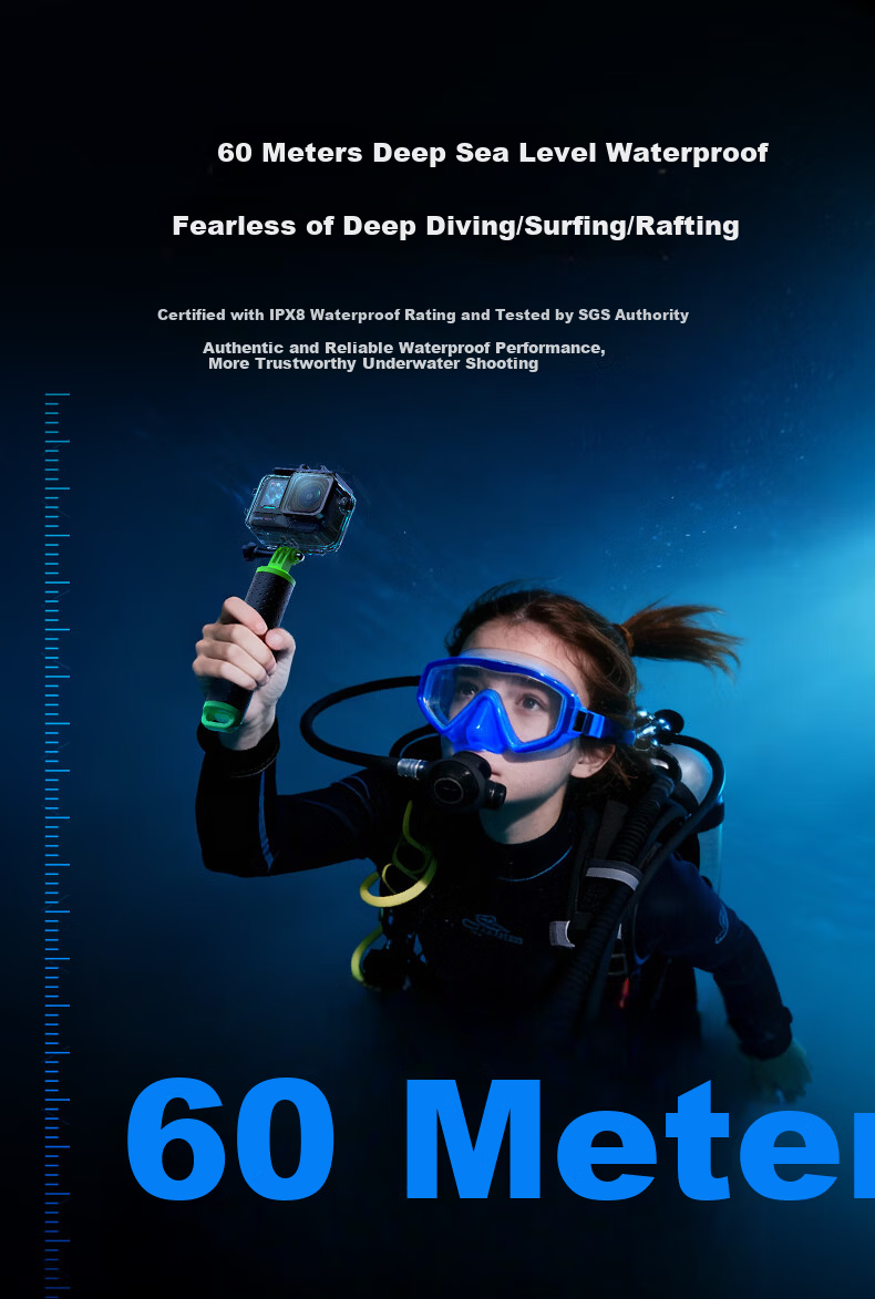 Llano Waterproof Case for Insta360 Ace Pro2 Ace Pro Diving Protective Cover 60m Professional Waterproof Sports Camera Accessory 4