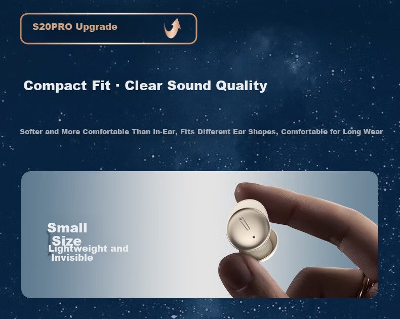 MICROKIA [2026 New Berlin Sound] Sleep Headphones, Bluetooth Active Noise Cancellation, In-Ear for Side Sleeping, Ear-Comfortable, Noise-Blocking, Specially Designed for Sleeping, ASMR Sleep Aid, High-Quality Audio Music 12