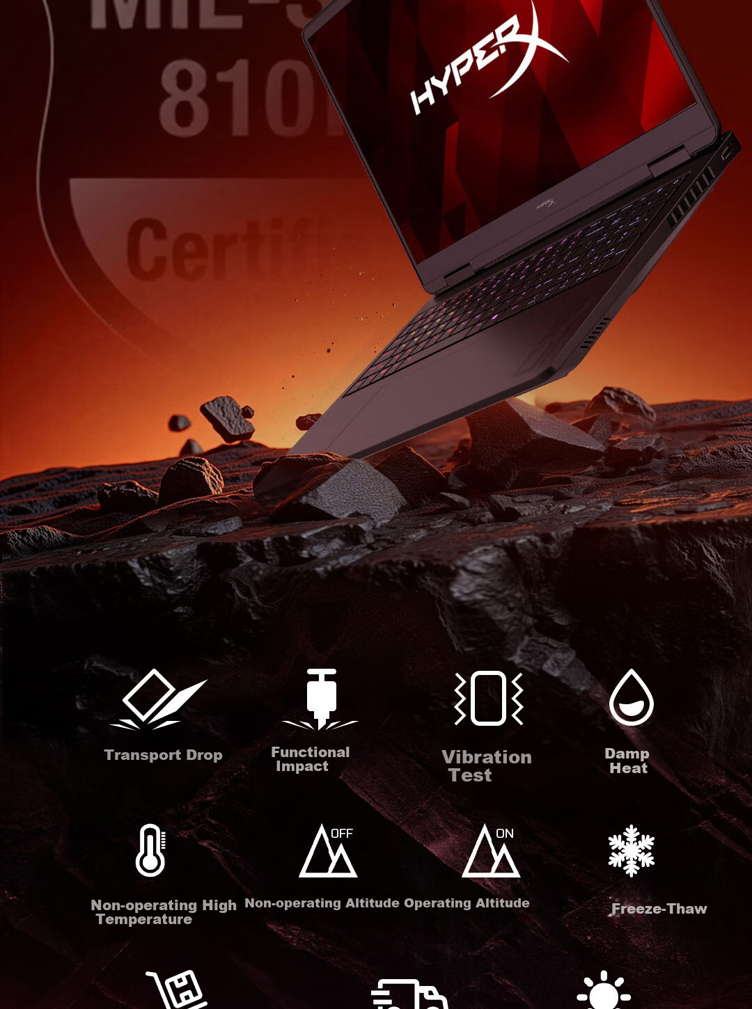 HP HyperX Shadow Elf PRO 16 Gaming Laptop U7-255HX RTX 5060 16GB 1TB QHD 240Hz 200W+ Power Consumption 18