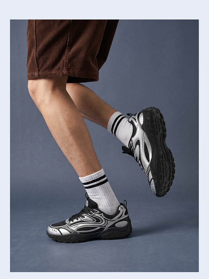ERKE Flash Moon 2.0 Men's Summer Breathable New German Training Shoes Thin Sole Comfortable Trendy Sports Casual Shoes 19